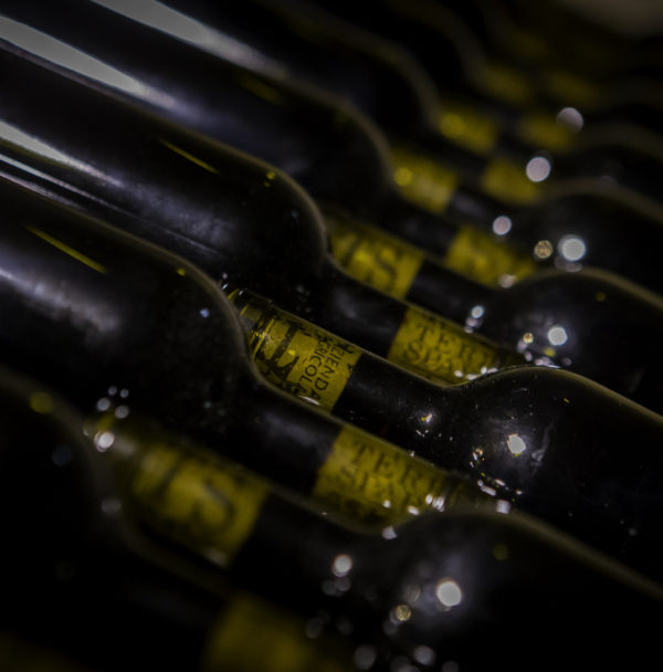 Un particolare zoom sui vini del balmetto dell'azienda agricola terre sparse di Chiaverano